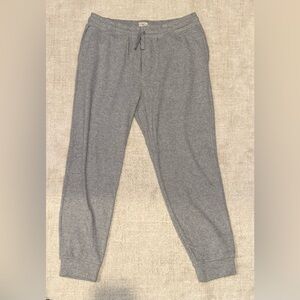 Faherty Heather Gray Joggers
